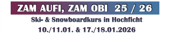 Ski- und Snowboardkurs in Hochficht 2026